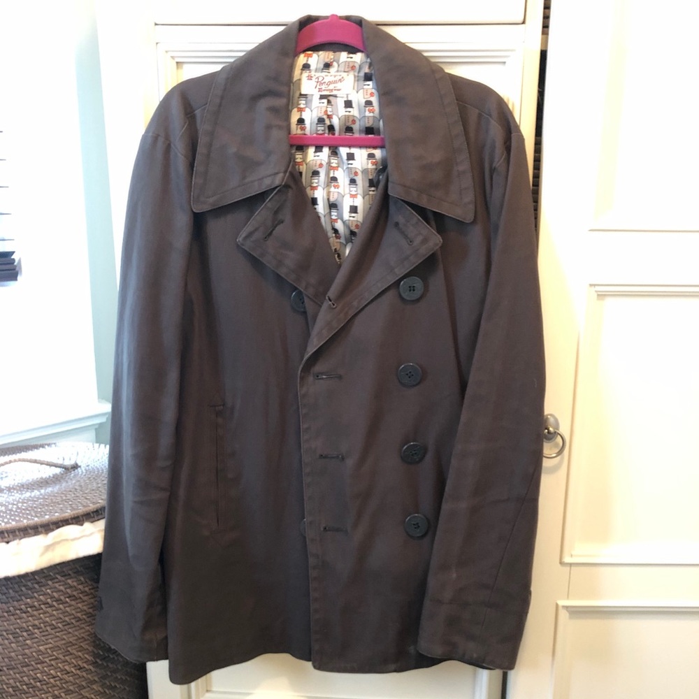 Men’s original penguin peacoat.